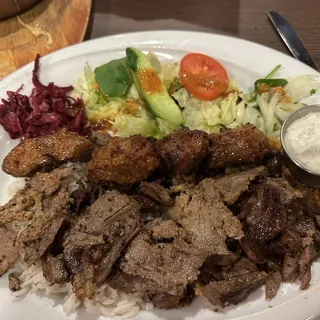 Lamb Adana and Doner Kebab
