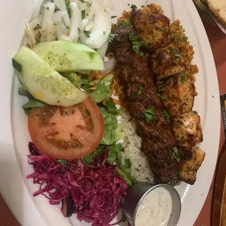 Lamb Adana and Chicken Adana Kebab