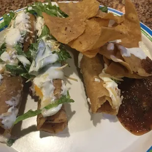 Happy Hour Rolled Tacos