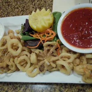 Better than average calamari.