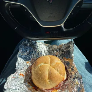 Rare Beef With Cheese.