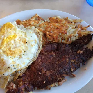 Corn Beef Hash and Eggs