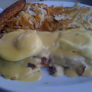 Corn Beef Hash Combo Benedict