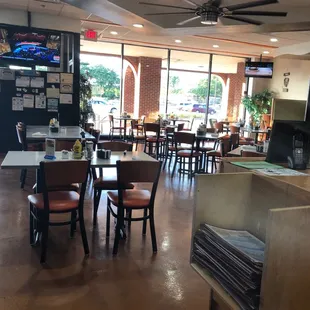 Inside dinning area