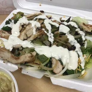Fajita Chicken Salad