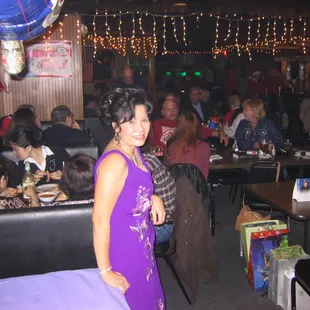 Tina C, the Owner of Bayside Inn Welcomes You!