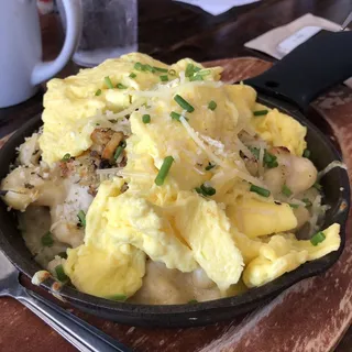 Mac N Cheese & Bacon Breakfast Style