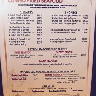 Menu, Page 3