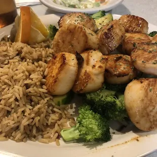 Grilled Scallops