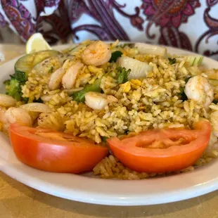 Shrimp fried rice
