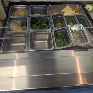 Veggies for sandwiches