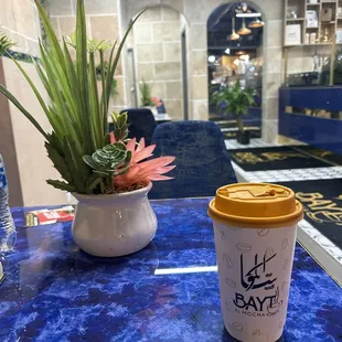 Bayt al mocha spiced latte