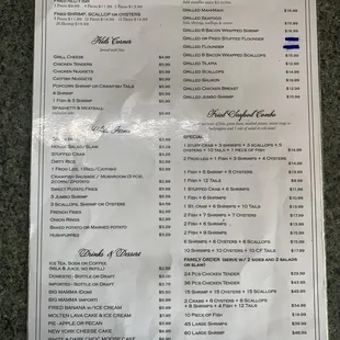 Menu 10/2019