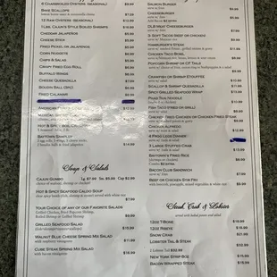 Menu 10/2019