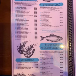 Page 3 of menu