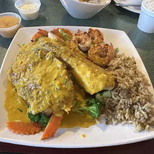 Snapper and Étouffée
