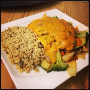 Grilled Snapper with Étouffée