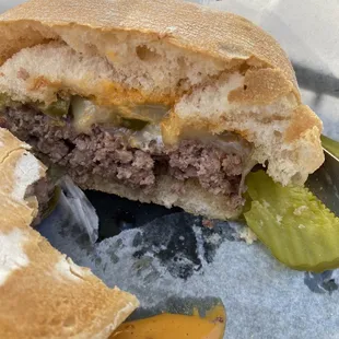 Boom - Boom burger was nice and spicy!