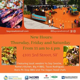 Bayview Bistro Flyer