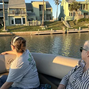Views from the Padre Island Tx canal homes with Baywatch Tours Corpus Christi