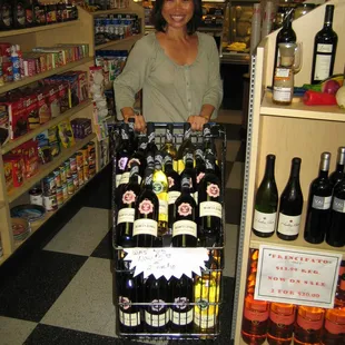 My idea of a properly filled shopping cart