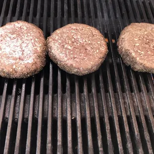 Peppered Burgers.  Amazing. Juicy and Tasty.