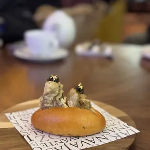dessert, food