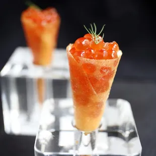 Bagels &amp; Lox Cones