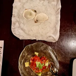 Smoke and Ice Oysters