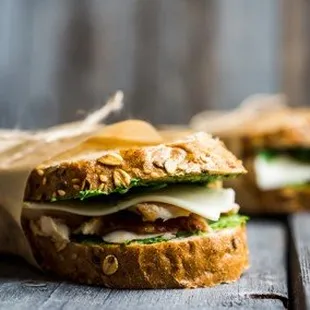 Roasted Turkey, Bacon &amp; Picante Cheese Sandwich