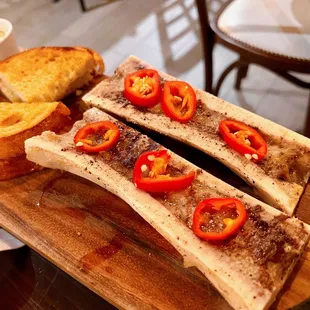 Bone Marrow  - it was extremely delicious! The best bone marrow I've ever had