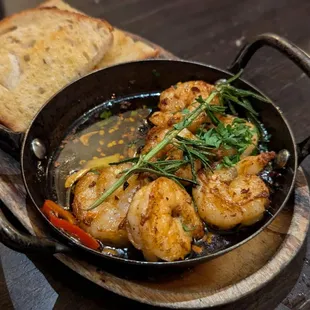 Gambas al ajillo