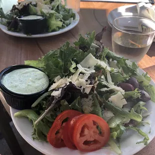 Creamy Basil Salad