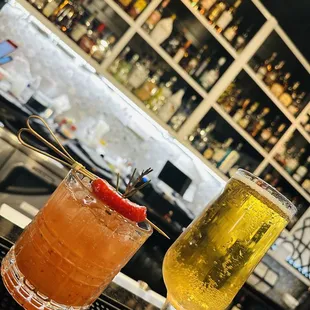 Rosemary Gin Delight &amp; Maharajah Pilsner