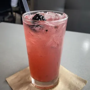 Berry ginger smash