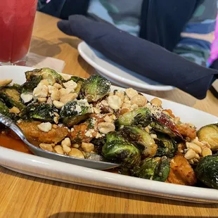 Kung Pao Brussel Sprouts