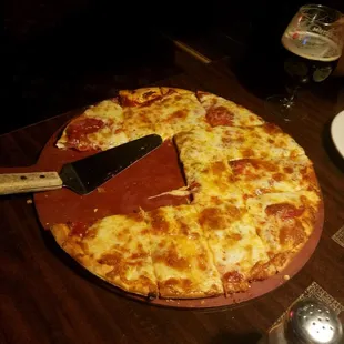 pizza, food