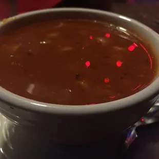 You WISH you could smell this pasta fagoli