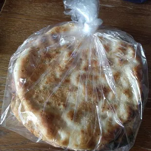 4 giant naans - $4