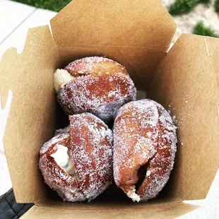 Trio of Brioche Donuts