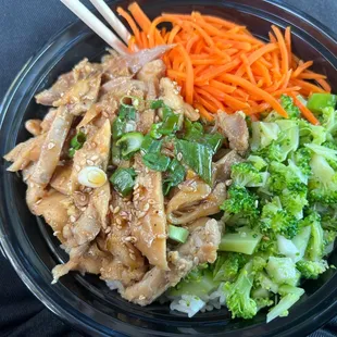 chicken teriyaki bowl