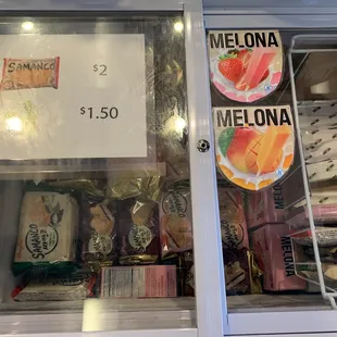 Korean Ice cream bars/fish for sale as well