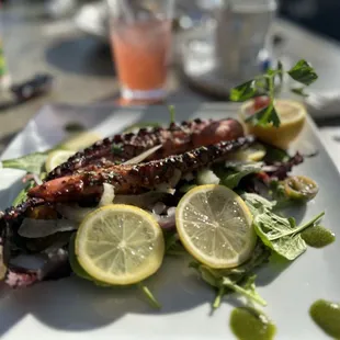 Octopus appetizer
