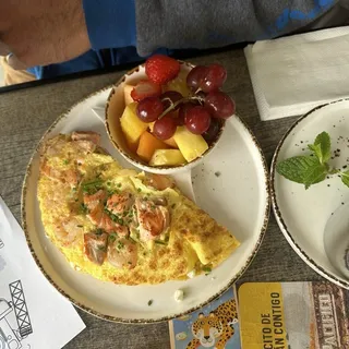 Seafood Omelette