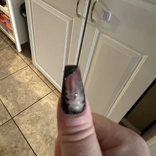 Omg it all just peeled right off!!!!