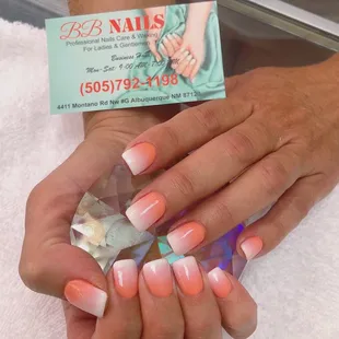 ombre with dipping powder