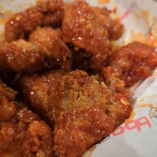 Boneless secret sauce chicken