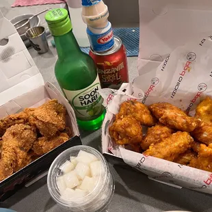 Golden Original Chicken Honey Garlic Wings