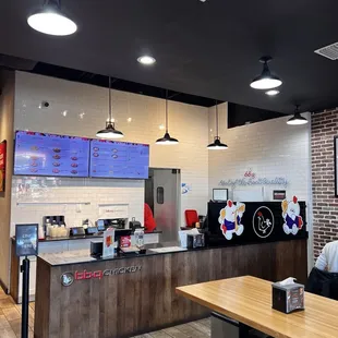 interior, sushi and sashimi