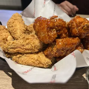 Original + Special Sauce wings (half &amp; half order)